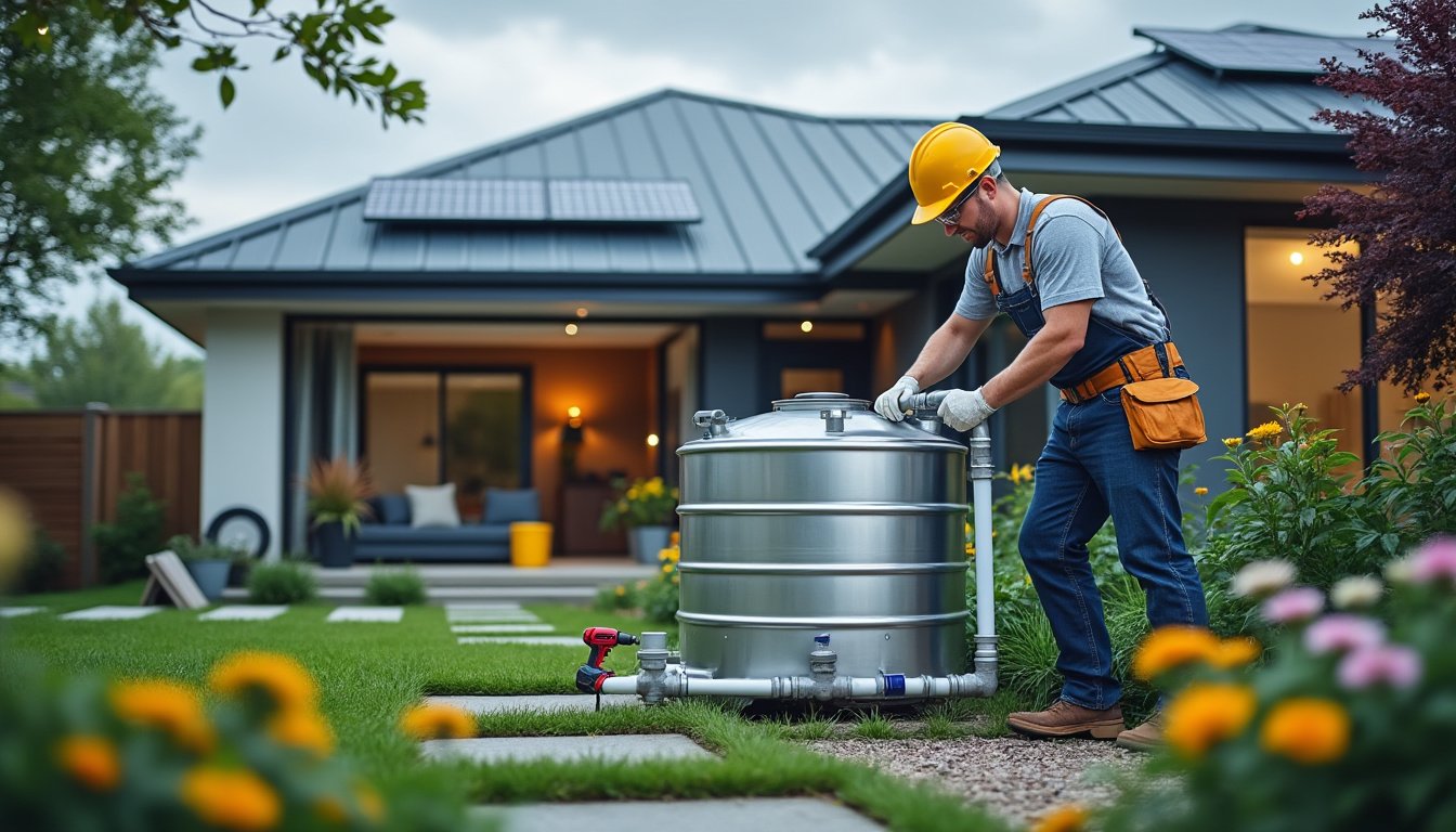 Comment installer un récupérateur d’eau de pluie pour la maison ?