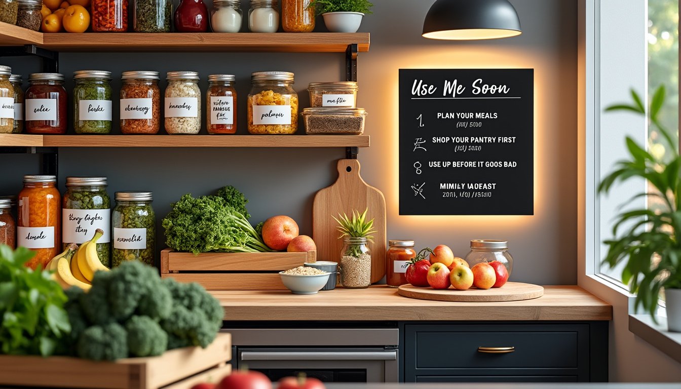 Comment organiser un garde-manger pour éviter le gaspillage alimentaire ?