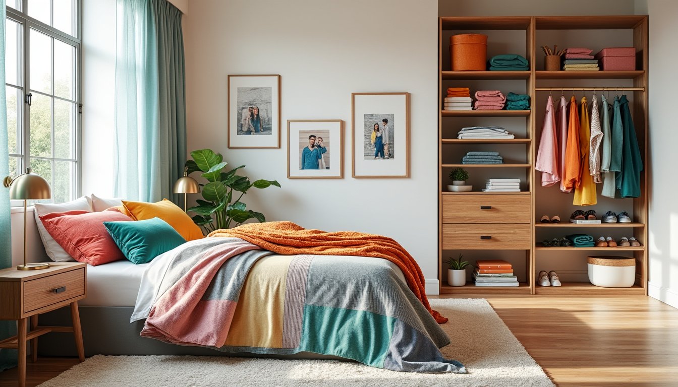 Comment organiser une chambre sans placard ?