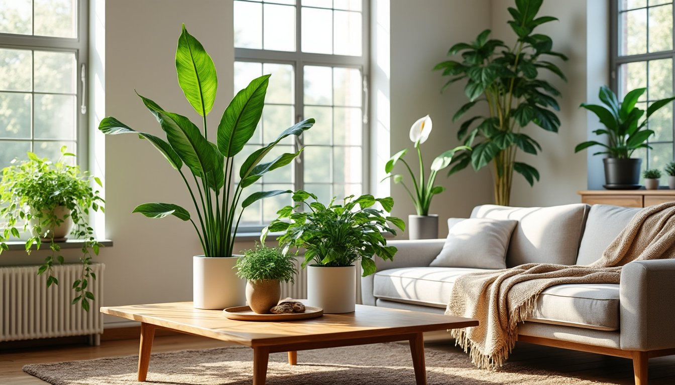 Quelles plantes dépolluantes choisir pour améliorer l’air intérieur ?