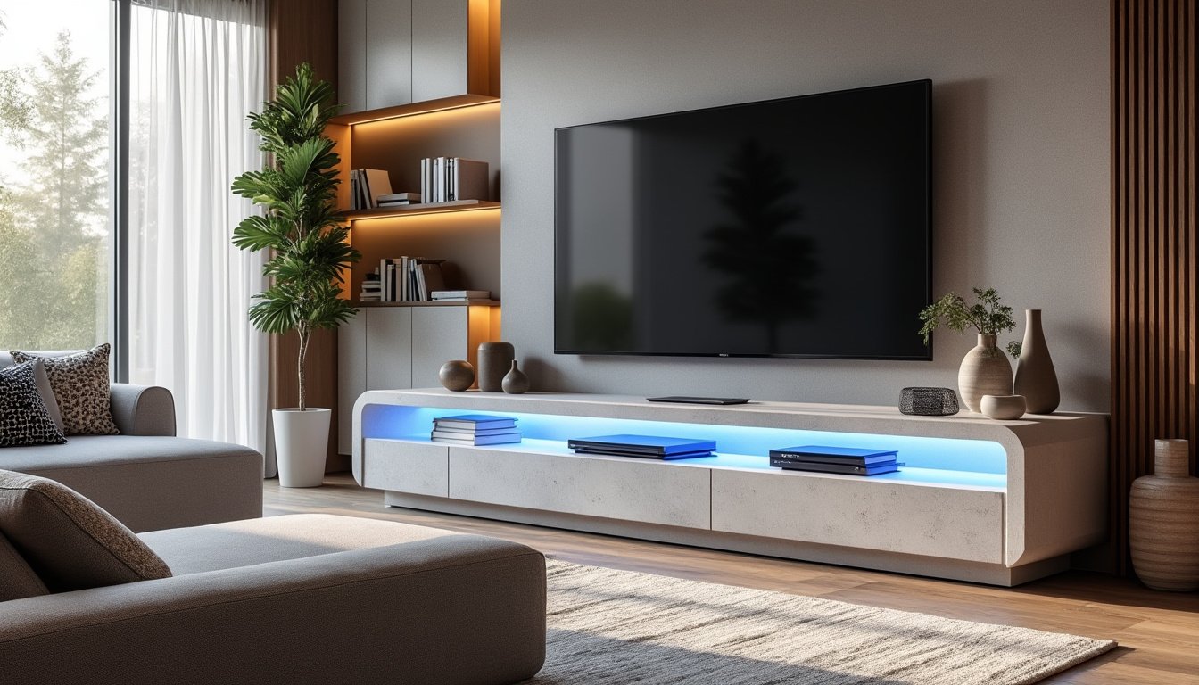 Fabriquer un meuble TV en béton cellulaire