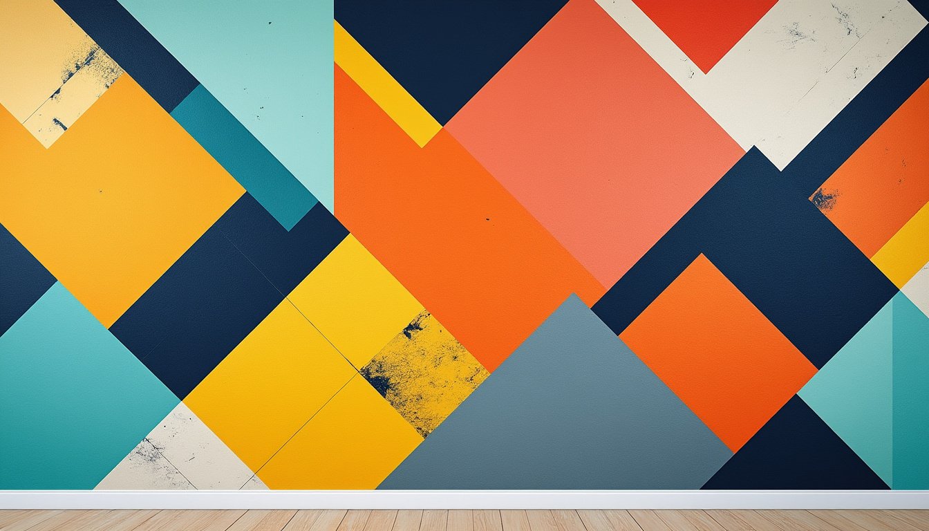 apprenez à réaliser facilement une fresque murale géométrique qui transformera votre intérieur. suivez nos conseils et astuces pratiques pour donner vie à vos murs avec créativité et style, même si vous êtes débutant.