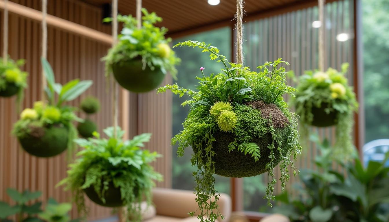 découvrez comment créer votre propre jardin suspendu en utilisant la technique du kokedama. suivez nos conseils et astuces pour apporter une touche de verdure unique à votre intérieur tout en profitant d'une activité créative et relaxante.