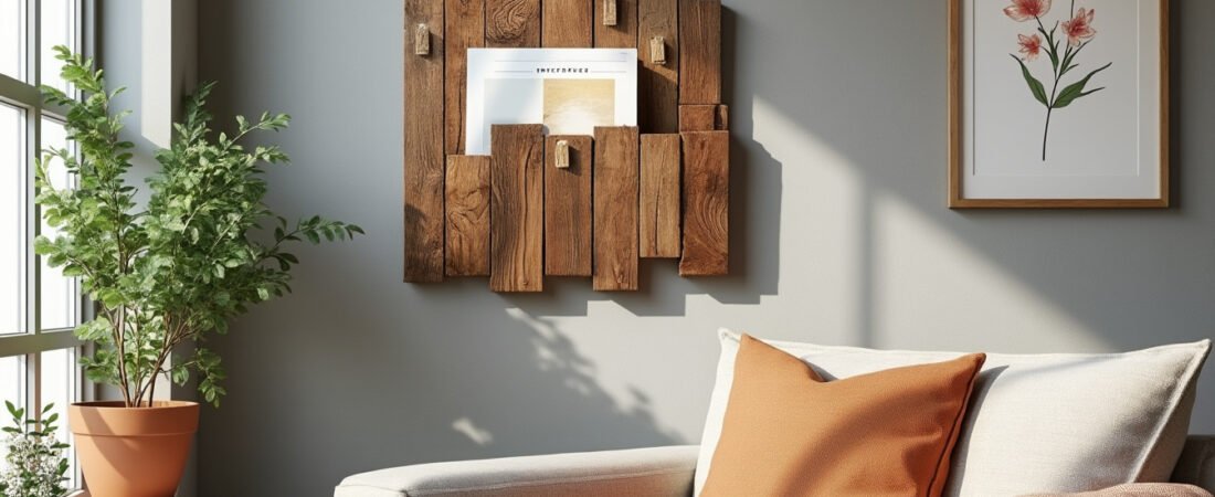 DIY : Créer un porte-revues mural avec des chutes de bois