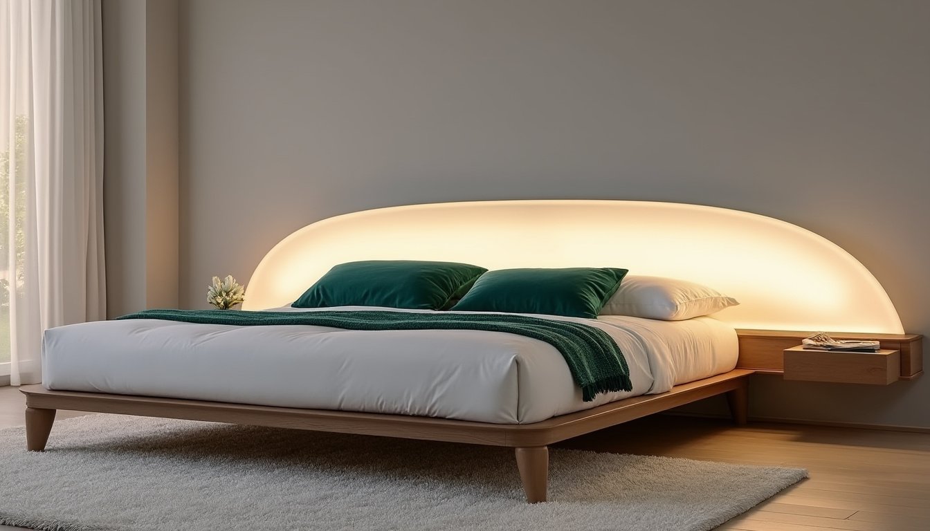 découvrez comment créer une tête de lit lumineuse avec des led intégrées grâce à notre guide diy étape par étape. apportez une touche moderne et personnalisée à votre chambre tout en profitant d'un éclairage doux et agréable.