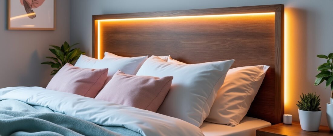 DIY : Fabriquer une tête de lit lumineuse avec LED intégrées
