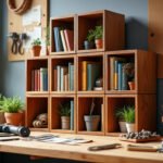 DIY : Réaliser un meuble de rangement en casiers modulables