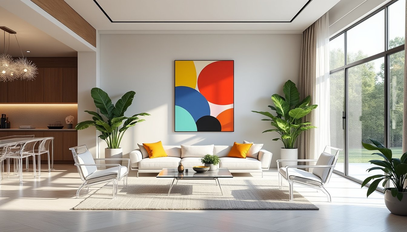 Les meubles transparents : la solution pour un intérieur aérien