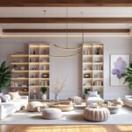 Quelles sont les tendances de décoration pour les plafonds hauts ?