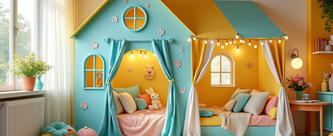Transformer un lit enfant en cabane ludique DIY
