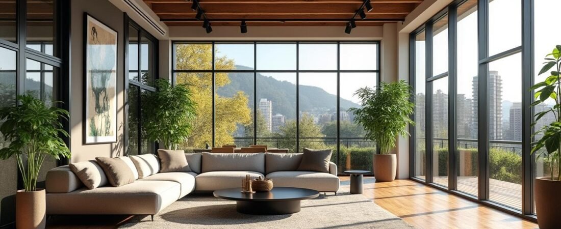 Créer un effet loft avec des verrières intérieures