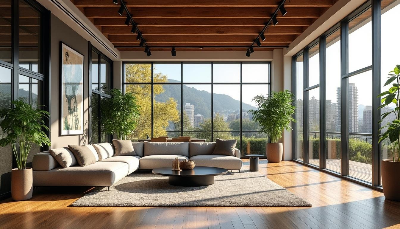 Créer un effet loft avec des verrières intérieures