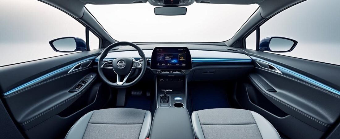 Découvrez l’espace intérieur et le coffre de la Nissan Leaf nouvelle génération