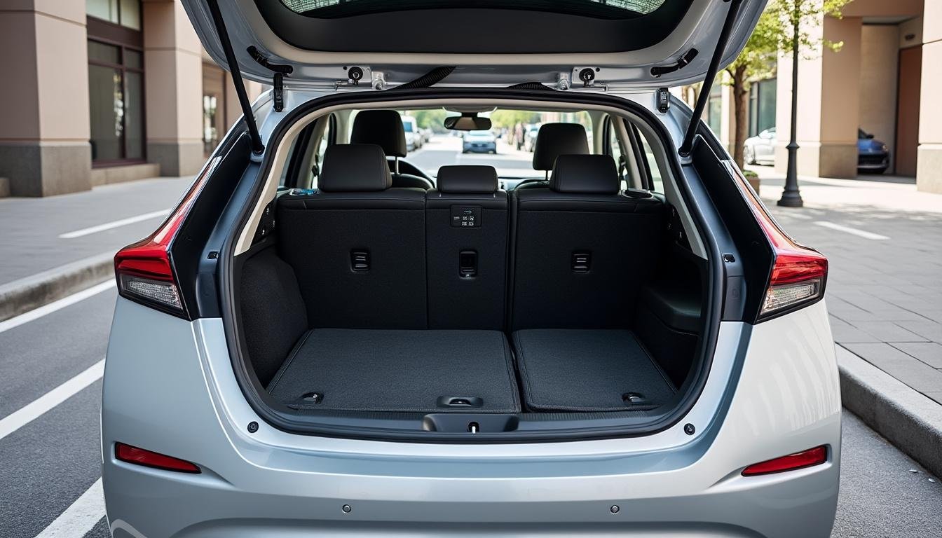 explorez l'intérieur spacieux et le coffre innovant de la nouvelle nissan leaf, une voiture électrique alliant confort, praticité et modernité. plongez dans une expérience de conduite unique et découvrez ses nombreuses fonctionnalités.