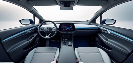 Découvrez l’espace intérieur et le coffre de la Nissan Leaf nouvelle génération