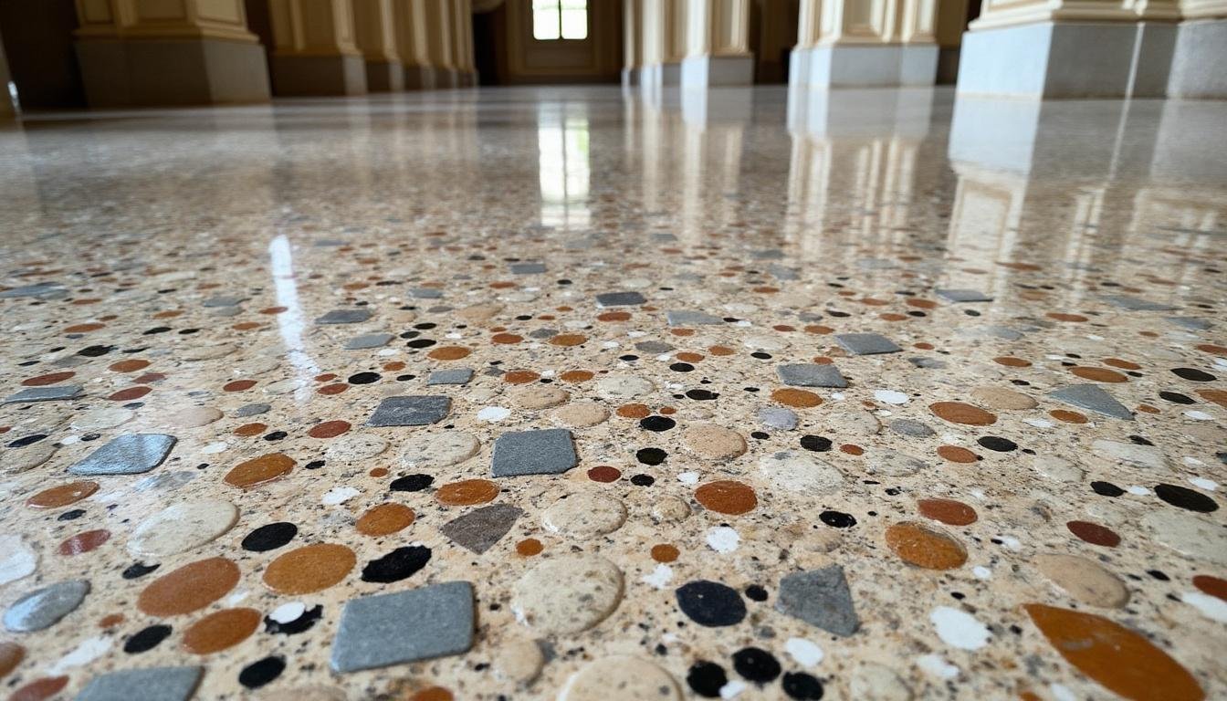 découvrez les avantages et les astuces pour intégrer le terrazzo dans votre intérieur. apprenez comment ce matériau unique et intemporel peut transformer vos espaces, en alliant esthétisme et fonctionnalité.
