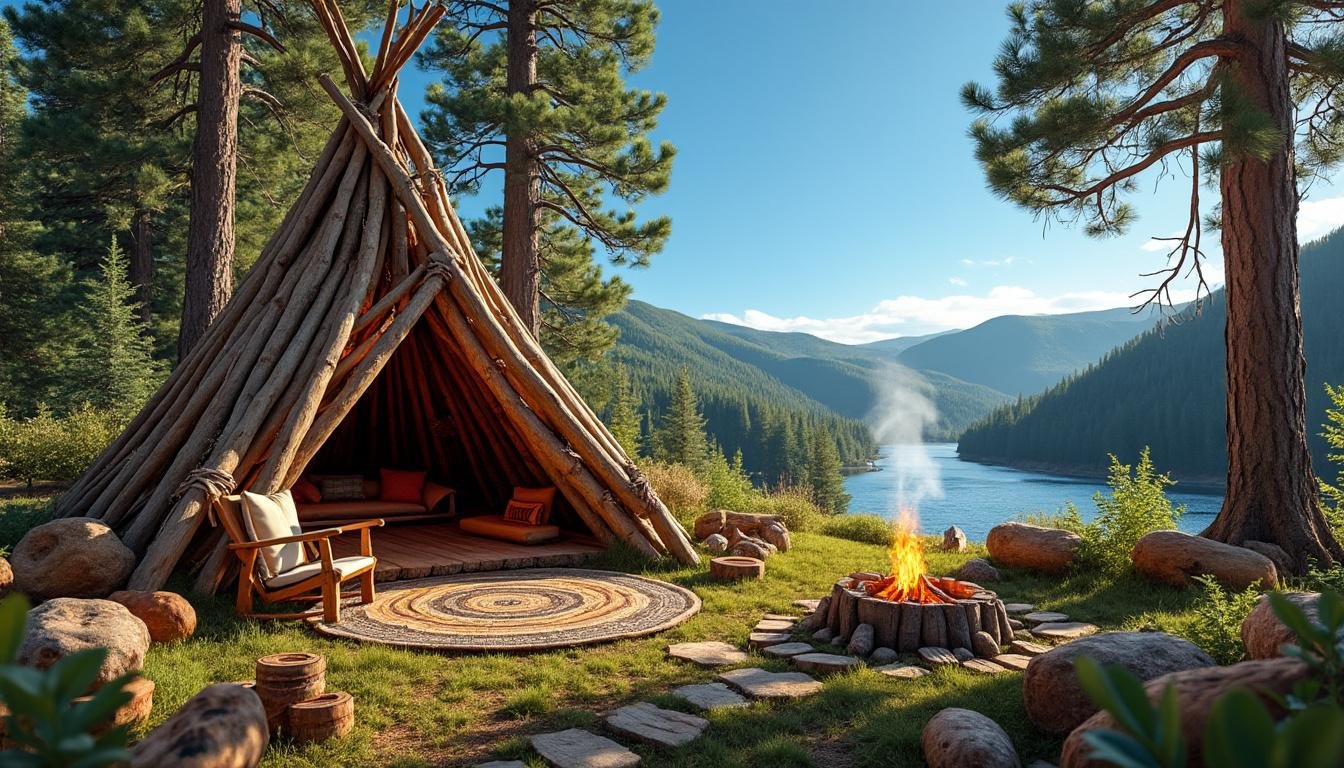Quel bois pour fabriquer un tipi ?