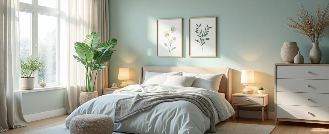 Quelles couleurs choisir pour une chambre apaisante ?