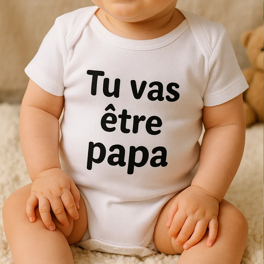 Offrir un cadeau de naissance unique : la tendance des vêtements personnalisés pour bébé