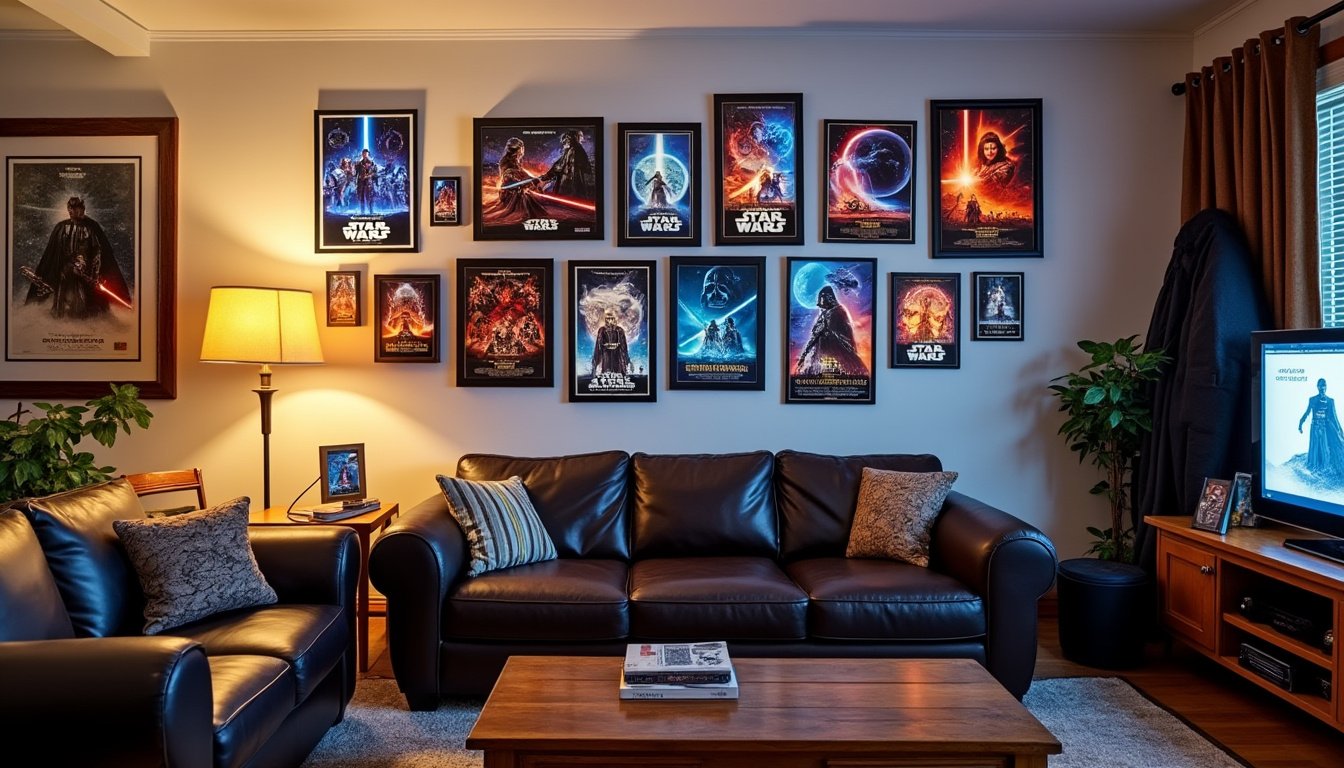 plongez dans l’univers star wars avec la collection exclusive d’affiches sur airless déco. des œuvres originales pour sublimer votre intérieur et ravir tous les fans de la saga !