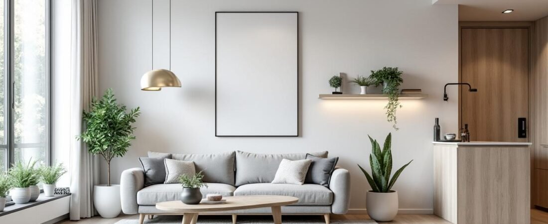 Idées et budget pour une décoration minimaliste dans un appartement neuf