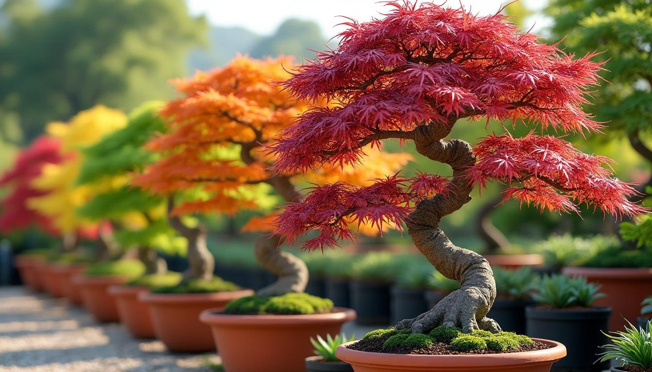 Achetez vos érables du Japon greffés en ligne chez notre pépinière spécialisée