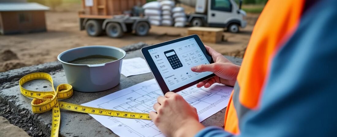 Comment calculer avec précision la quantité de béton nécessaire pour vos travaux