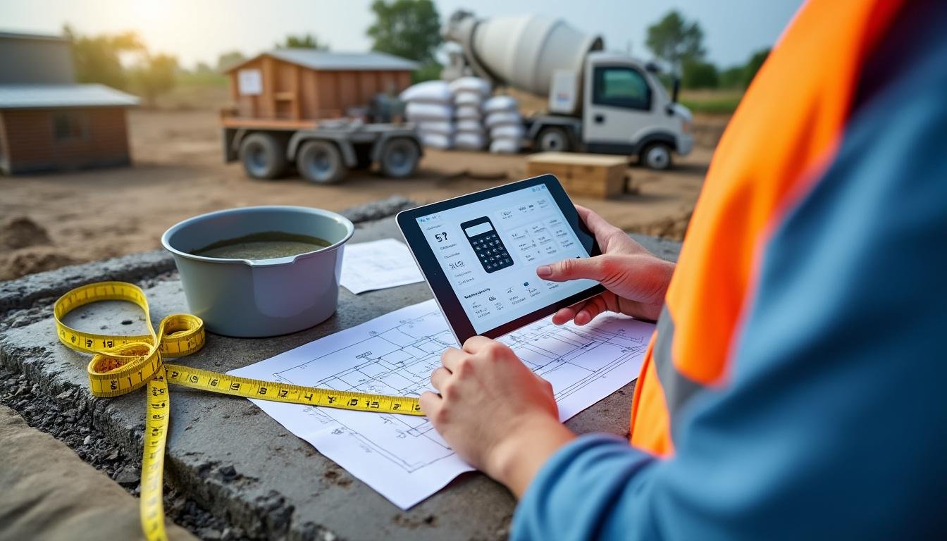 Comment calculer avec précision la quantité de béton nécessaire pour vos travaux