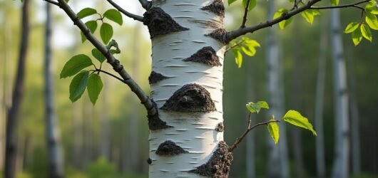 Bouleau verruqueux : caractéristiques principales et applications pratiques