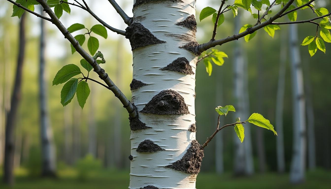 Bouleau verruqueux : caractéristiques principales et applications pratiques
