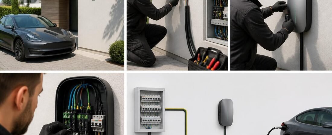 Comment installer une borne pour tesla ?